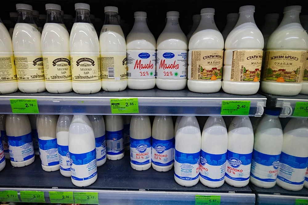 Belarusian milk in Morocco